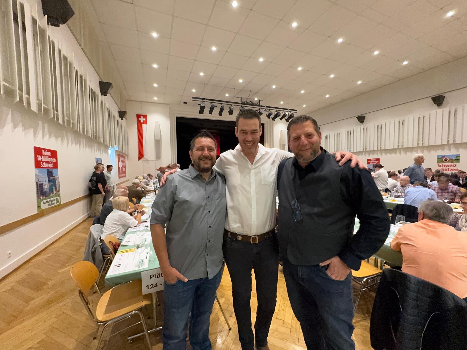 Begegnung mit Nationalrat Christoph Riner
